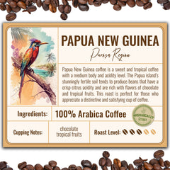 Papua New Guinea - Organically Grown Papua New Guinea - Organically Grown