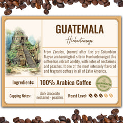 Guatemala Huehuetenango - Organically Grown Guatemala Huehuetenango - Organically Grown