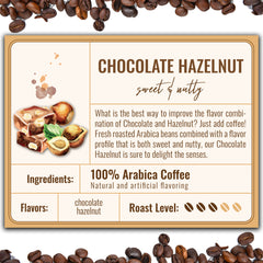 Chocolate Hazelnut - Organically Grown Chocolate Hazelnut - Organically Grown