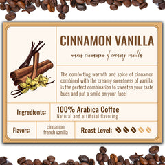 Cinnamon Vanilla - Organically Grown Cinnamon Vanilla - Organically Grown