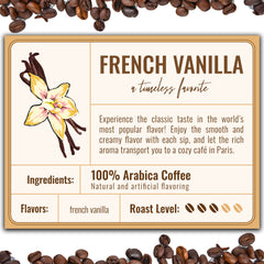 French Vanilla - Organically Grown French Vanilla - Organically Grown