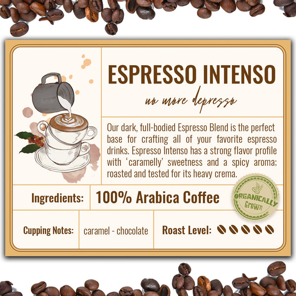 Espresso Intenso - Organically Grown