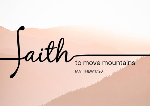 eGift: Faith to Move Mountains